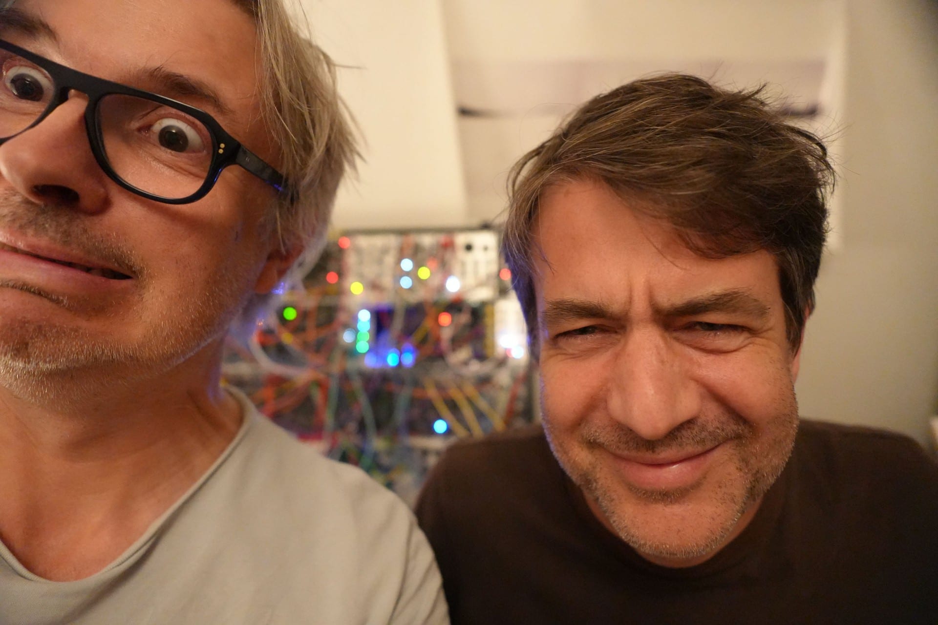 Simon and Daniel being serious