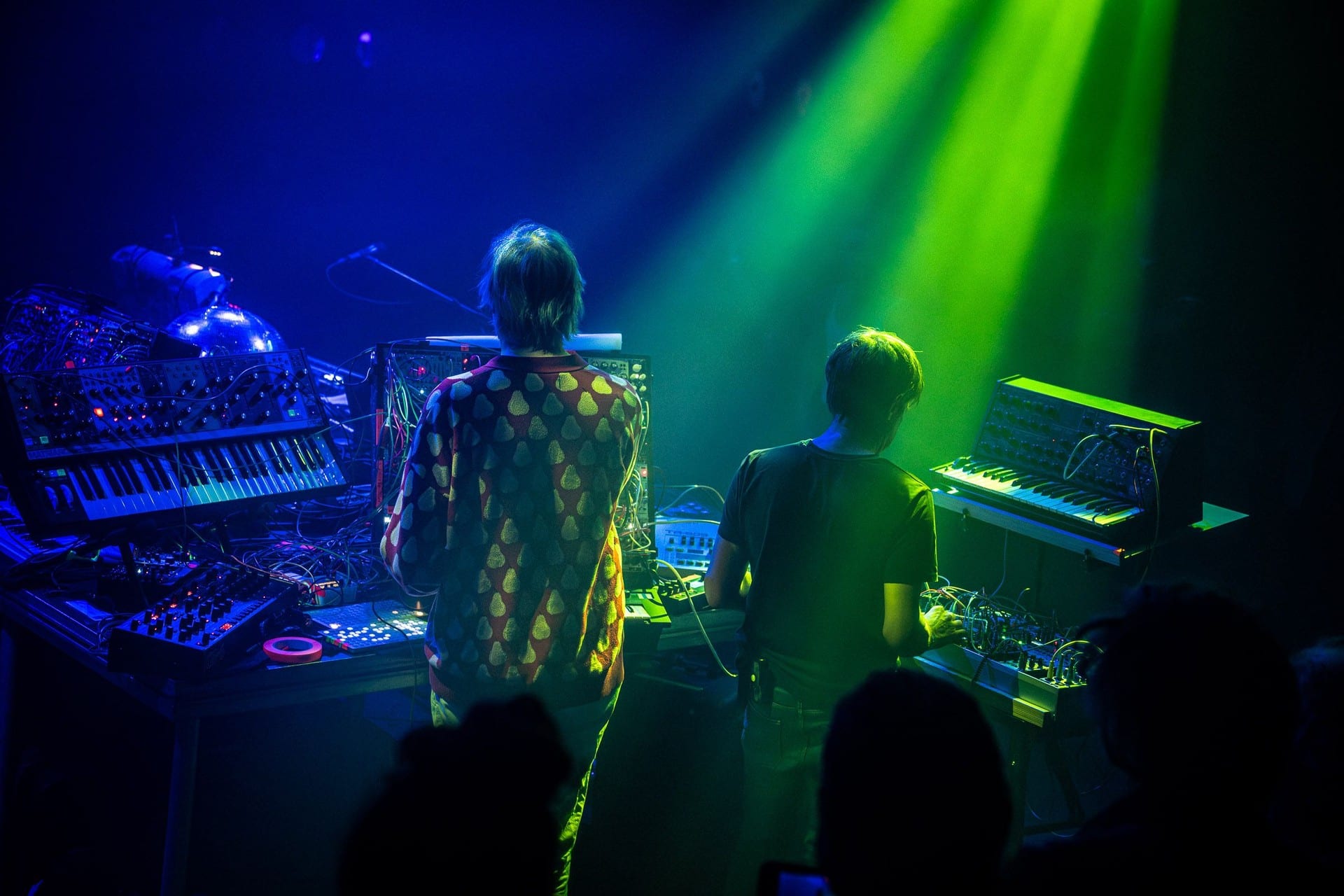 Performing at BMS50 Berlin Modular Society X Modulation, Utrecht