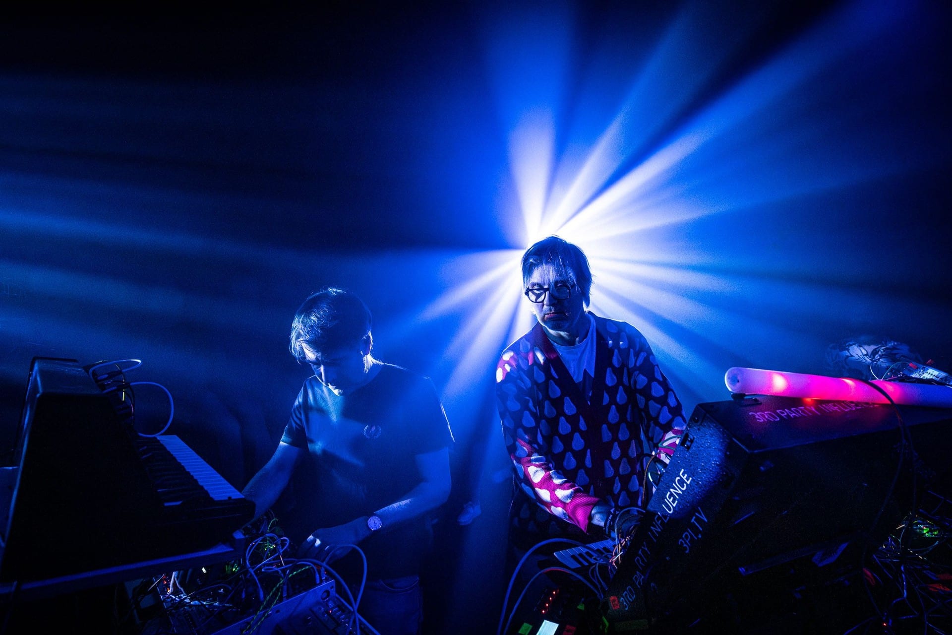 Performing at BMS50 Berlin Modular Society X Modulation, Utrecht