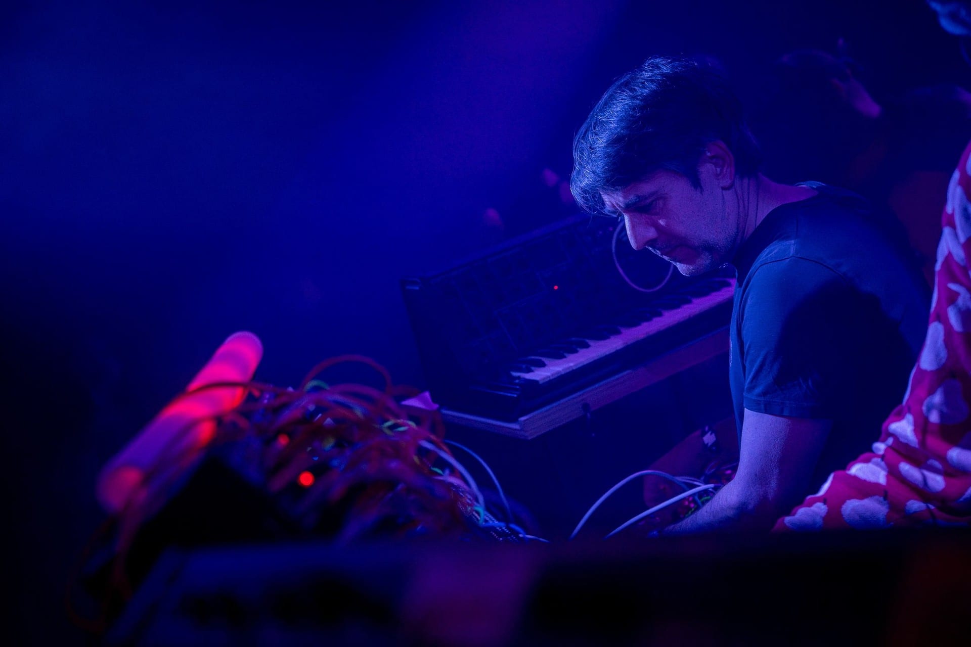 Performing at BMS50 Berlin Modular Society X Modulation, Utrecht