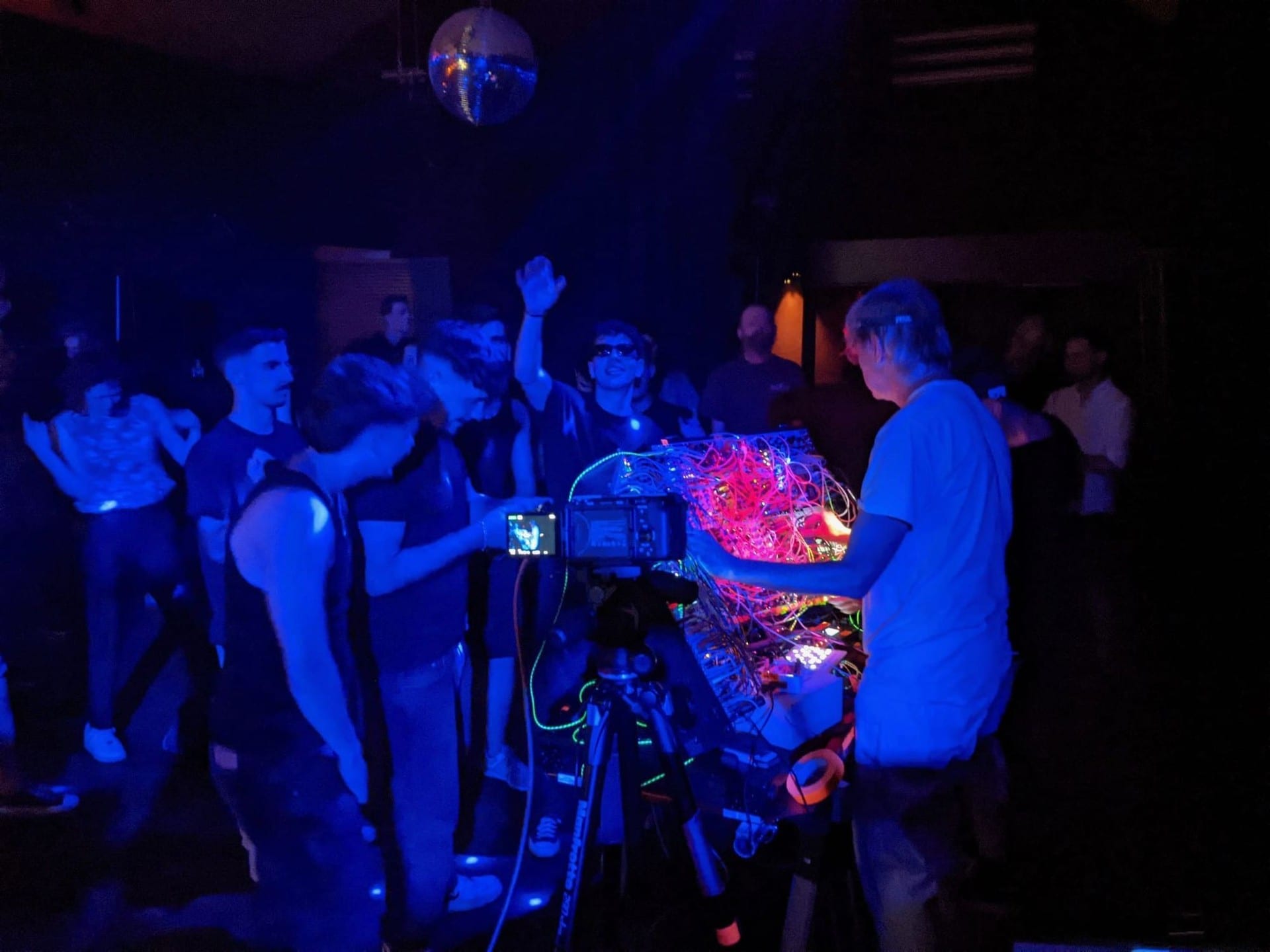 Performing live for Berlin Modular Society, BMS36 at LARK